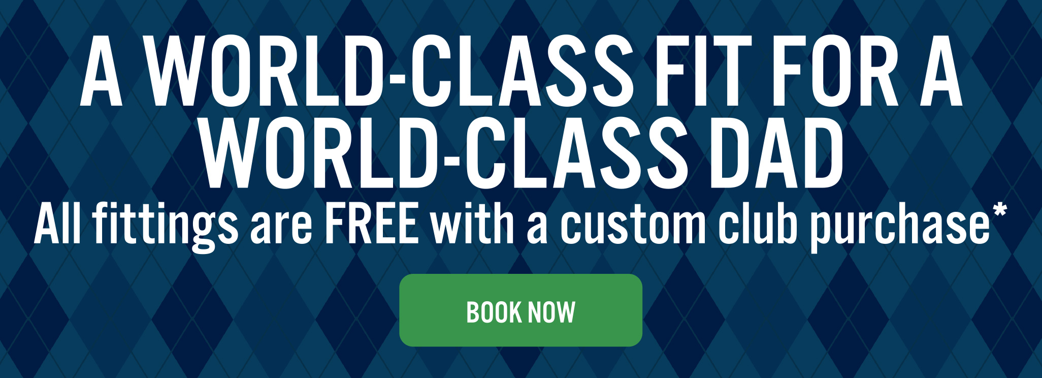 ALL FITTINGS ARE FREE WITH A CUSTOM CLUB PURCHASE*